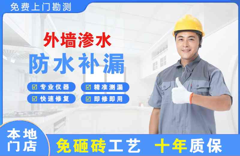 比如外墙渗水维修